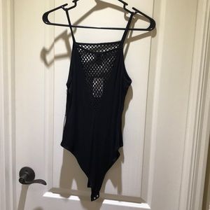 Forever 21 black Onesie